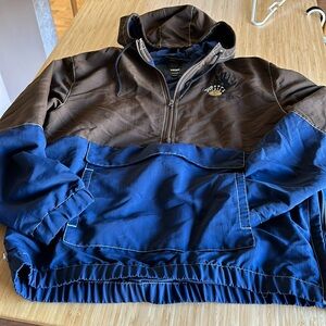 Vans Jupiter pullover 3/4 zip jacket with hood